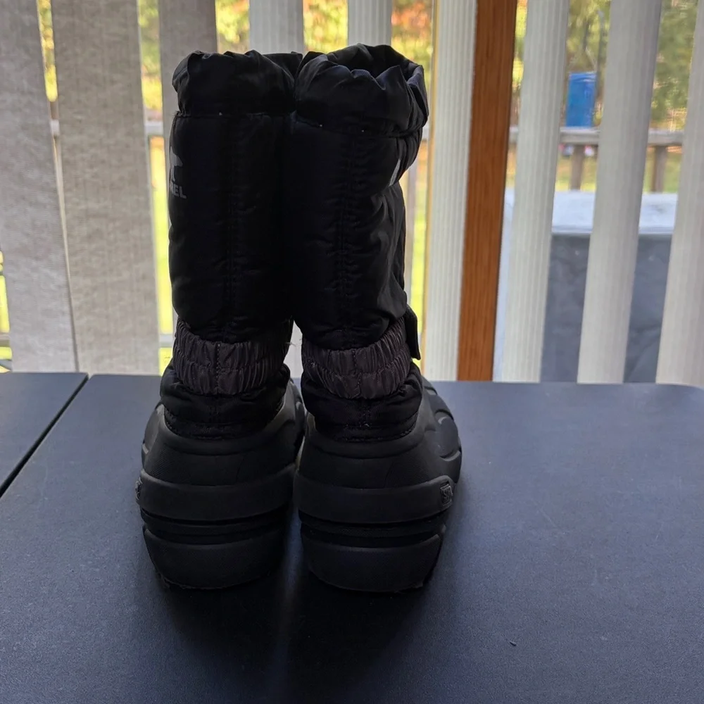 Sorel Flurry Black Winter Boots Size 2 (Unisex)